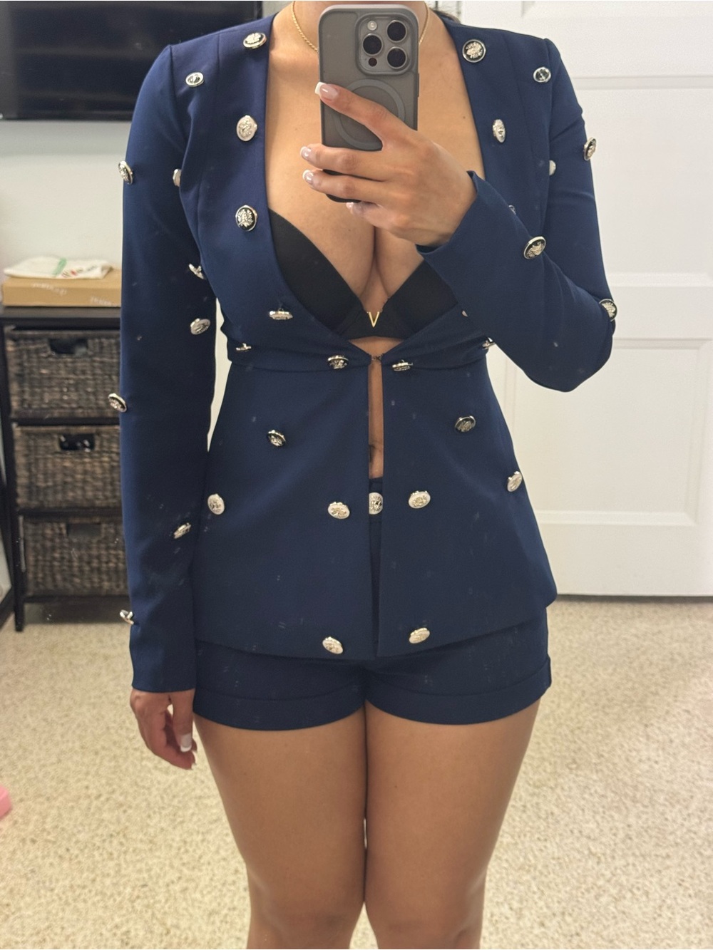 TWO PIECES SER blazer and short